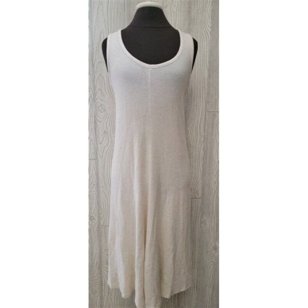 NWOT Calme XS Ivory Throw On Cozy Dress 118950